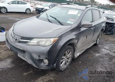 2014 Toyota Rav4 Limited z USA, uszkodzony, nr VIN 2T3DFREV8EW158159